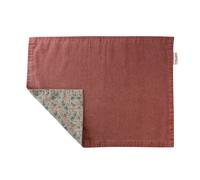 Mantel Individual Reversible Laura Ashley - Colección Kitchen Linen, Diseño Rústico en Dos Tonos, 40% Algodón 30% Lino 30% Poliéster, Fácil de Limpiar