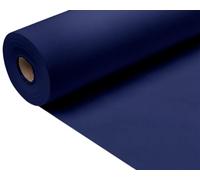 Mantel Papel Precortado Polipropileno para Mesa - Manteles Textura Tela Desechables - Rollo de 1,20 x 50 Metros con Precorte en 40 cm - Para Eventos, Restaurante y Navidad (Royal azul, Precorte 40 cm)