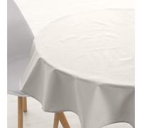 Mantel Redondo BL Belum Resinado Antimanchas para Mesas de 100-180cm Raise 102