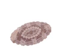 Manteles Individuales de Encaje con Florales Posavasos Redondo de Encaje Hueco, servilleta Mesa con Bordado Flores