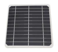 Mantenedor de Cargador de BateríA Solar A Prueba de Agua, Panel Solar de 20 W USB Tipo C Puerto CC Impermeable 5 V 2 A Portátil para Mochila Bicicleta, BateríA de Kit de Panel