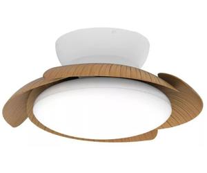 Mantra Aloha lámpara de techo 1x45 W blanco-madera 8234