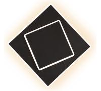 Mantra Dakla lámpara de pared 2x30 W negro 6430