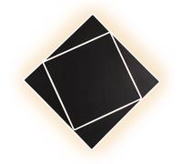 Mantra Dakla lámpara de pared 2x18 W negro 6428