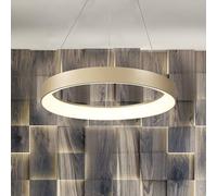 Mantra Iluminación Lámpara colgante LED inteligente Niseko II, Ø 38 cm, color dorado, CCT