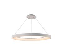 Mantra Iluminación Lámpara colgante LED inteligente Niseko II, Ø 65 cm, blanca, CCT, atenuable