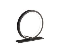 Mantra Iluminación Lámpara de mesa LED Kitesurf, aluminio, Ø 19,3 cm, negro