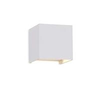 Mantra Iluminación Aplique LED para exterior Davos angular, encendido/apagado, blanco