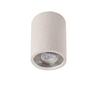 Mantra Iluminación. Modelo LEVI. Foco de exterior fabricado en hormigón acabado en color blanco