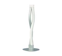 MANTRA Iluminación. Modelo SAHARA. Lámpara de sobremesa fabricado en aluminio, acero y acrílico acabado en color plata y cromo