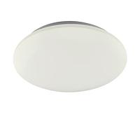 Mantra Iluminación. Modelo ZERO II. Plafón de techo en forma circular de 48 cm de diámetro en color blanco. Fuente de luz LED de 50W 3000K 3700lm