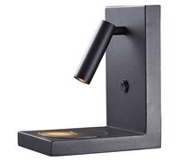 Mantra Zanzibar lámpara de pared 1x3 W negro 6752
