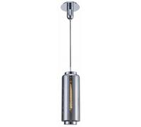 Mantra Jarras lámpara colgante 1x40 W cromo-grafito 6197