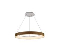 MANTRA Niseko II Lámpara de techo colgante LED dimable 38cm madera 8628
