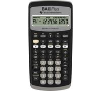 Texas Instruments Calculadora financiera BA II Plus de bolsillo Negra