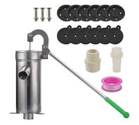 Manual Well Pump, Outdoor Manual Well Pump, Deep Well Hand, High-Efficiency Water, Sturdy Cast Iron Design, Ideal para Home, Garden, Yard, Farm, Courtyard, Off-Grid, Use
