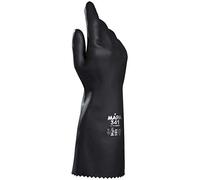MAPAÑO® Profesional Neotex 341 UK 9 Guantes - Negro (Paquete de 2)