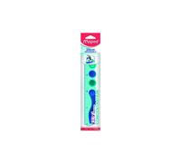 MAPED Regla Escolar 20 cm Irrompible, Diseño Ergonómico Para Máxima Concentración, Ideal Para Niños En Edad Escolar, Resistente Y Flexible, Herramienta Perfecta Para Clases Y Tareas