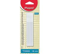 Maped - Accesorios para Cúter Profesional - 10 Cuchillas de Recambio - Compatibles con Cúteres Estándar - Filo de 18 mm - Ideal para Cúter de Precisión