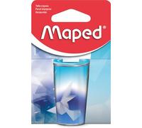 Maped Arctic - Sacapuntas de Metal con Depósito de Gran Capacidad, Sacapuntas de 1 Agujero en Lata Ultrarresistente, Afilado Fácil y Preciso, Diseño Colección Arctic, Material Escolar