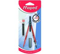 Maped compás con portaminas integrado y tapa protectora - diseño erg