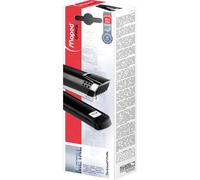 Maped Grapadora de oficina Essentials Metal – Negra, manual, claveteado, 24/6 y 26/6, 84 mm