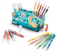 Maped jungle fever bebes estuche de tela con 12 lapices de colores jum