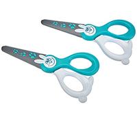 Maped Kidi Cut Security - Tijeras para manualidades (2 tijeras, color verde menta)