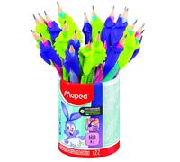 Maped kidy learn - set de 22 lápices de grafito hb con goma y 2 guía