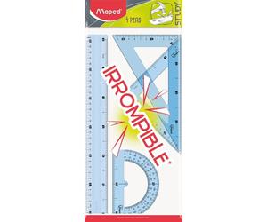 MAPED Kit 4 Reglas Study Irrompible (Set de 24)