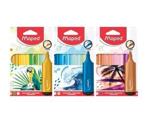 MAPED Marcador Fluor Pack de 4 Colores Surtidos