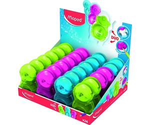 Maped - material escolar - duo sacapuntas + goma loopy - sacapuntas co