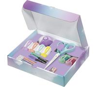 Maped material escolar - marcadores pastel - tijeras - goma de borrar