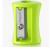 Maped Sacapuntas Vivo – 1 orificio, cuchilla acero, compacto y ergonómico, 75 uds, colores surtidos