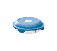 Maped Picnik Concept - Plato de cristal (apto para microondas, 700 ml), color azul