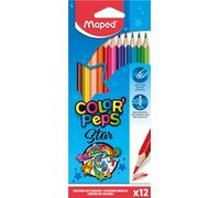 Maped Lápices de colores triangulares Caja 12 unidades tonos vibrantes