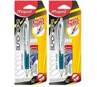 Maped Portaminas automático 0.7mm BlackPeps + 12 minas (559911) (Paquete de 2)