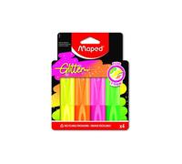 Maped - ROTUL. FLUOR MAPED NEON GLITTER P/4 740247