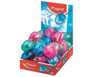 Maped sacapuntas i-gloo 1 agujero colores surtidos -expositor 30u-