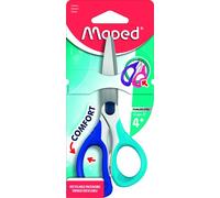 Maped - tijeras escolares - sensoft asimétricas 13 cm - agarre ergon?