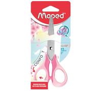 Maped Tijeras Escolares Sensoft Pastel 13 cm, Tijeras Infantiles con Agarre Ergonómico, Anillas Blandas y Cuchillas de Acero, Diseño Clásico y Cómodo