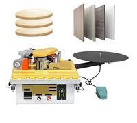 Máquina automática de bandas de bordes, cinta portátil con control inteligente de temperatura para bordes rectos y curvos, versión ampliada