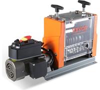 Máquina automática de pelado de cables, pelacables eléctrico para cables de 0.06'' a 0.98'', con motor de 60 W, pelacables con indicador visible de la profundidad de pelado, con 6 canales redondos y 1