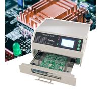 Máquina automática de reflujo, mini estación de retrabajo SMT, máquina de soldadura de 0 ℃ a 280 ℃, 220 V, perfecta para montaje y reparación electrónica