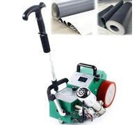 Máquina automática de soldadura de aire caliente de 1800 W, pantalla LCD, soldador de PVC con ruedas para vinilo, EVA, soldadura de costuras de banner