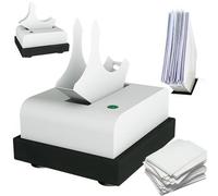 Máquina clasificadora automática de papel, 2800 r/min, agitación de papel de soplado de alta velocidad, elimina restos y electricidad estática, organizador de encuadernación de papel para A4/A5/A6
