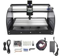 Máquina CNC de fresado 3018-Pro Max, 3 ejes, dimensiones de 420x350x270 mm, con portapinzas ER11, compatible con GRBL
