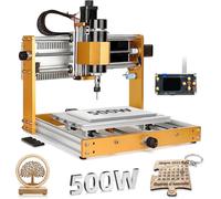 Máquina CNC de fresado de 500W, modelo 3018 PRO MAX, de 3 ejes, con carcasa de metal