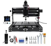Máquina CNC de grabado, husillo de 500W, diseño compacto para escritorio, AGREGUE la función de contacto