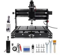Máquina CNC de grabado, husillo de 500W, diseño compacto para escritorio, compatible con ADD (modo offline)